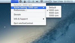 monitor macbook fan and temperature